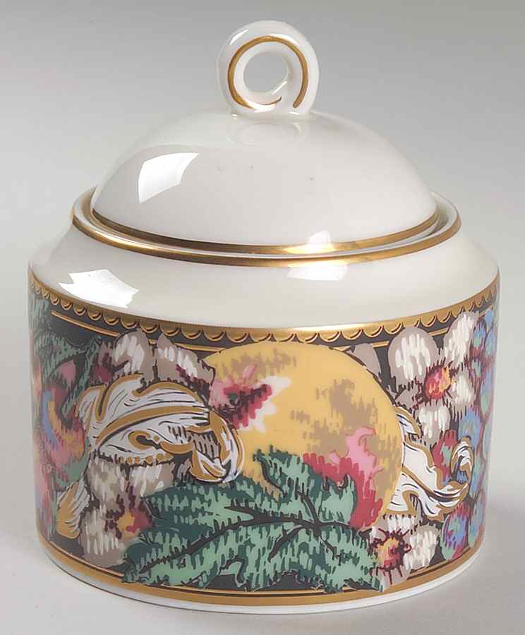 Majestic Orchard Sugar Bowl & Lid by Mikasa-1