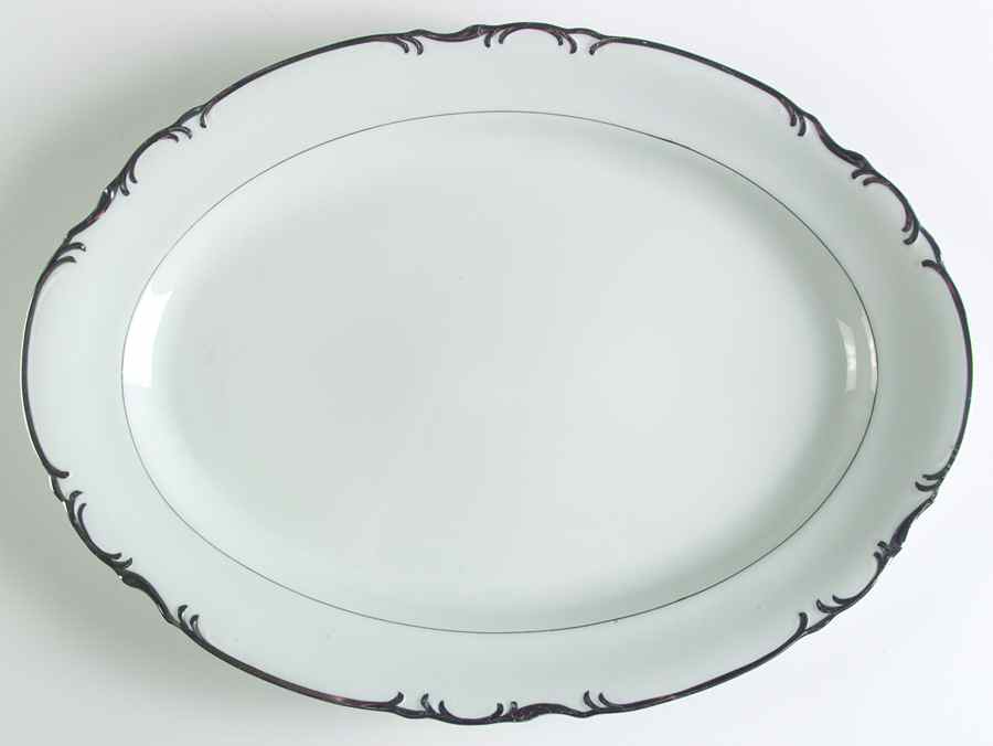 Marlboro 16" Oval Serving Platter by Mikasa-1