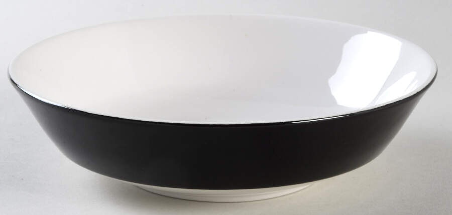 Mediterrania Black Coupe Soup Bowl by Mikasa-1