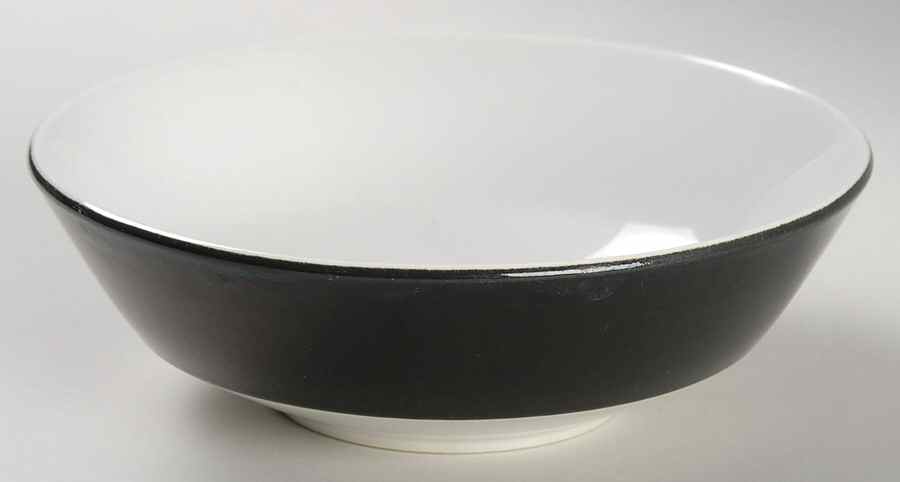 Mediterrania Black Coupe Cereal Bowl by Mikasa-1