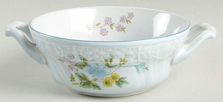 Michelle Flat Cream Soup Bowl by Mikasa-1