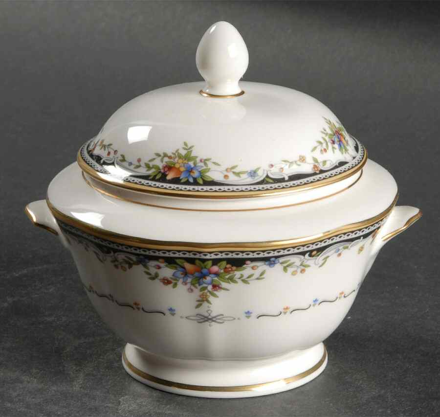 Millefleur Sugar Bowl & Lid by Mikasa-1