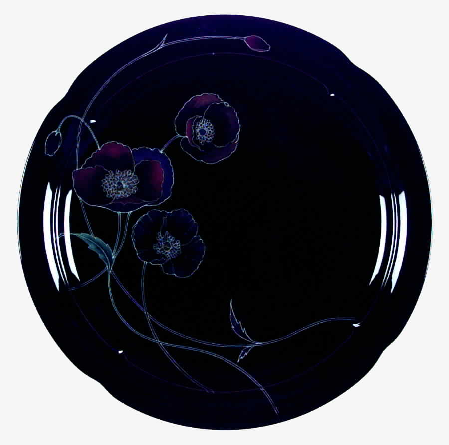 Midnight Pearls Dinner Plate by Mikasa-1
