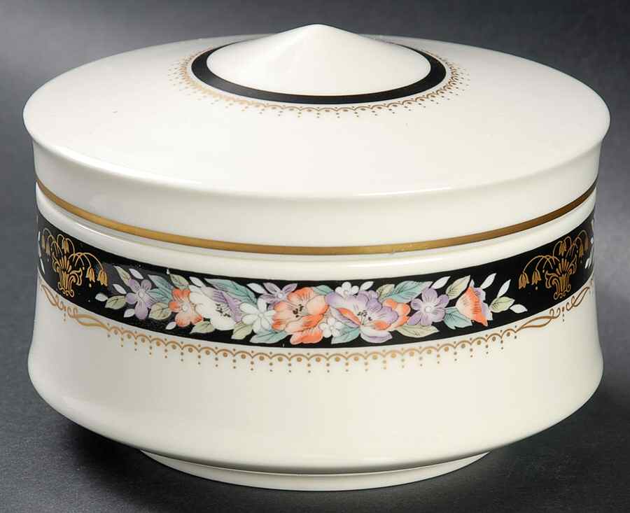 Midnight Sky Sugar Bowl & Lid by Mikasa-1