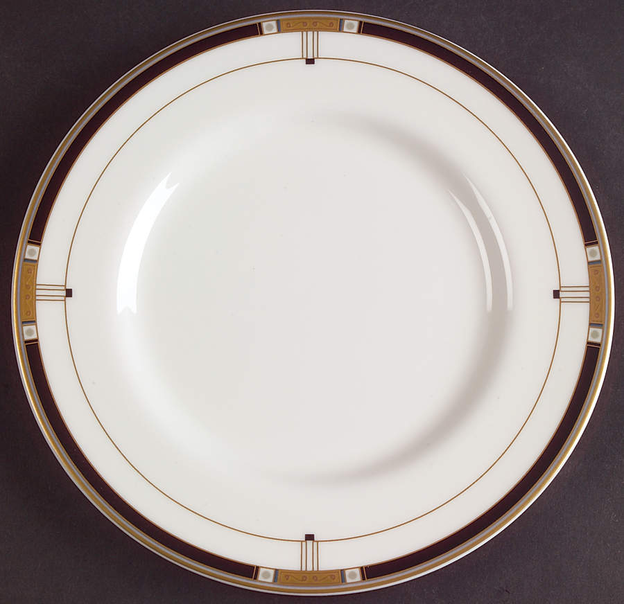 Monte Cristo Black Bread & Butter Plate by Mikasa-1
