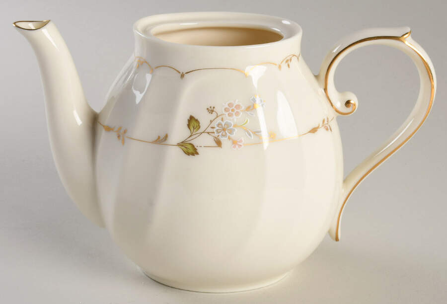 Monticello Teapot No Lid by Mikasa-1