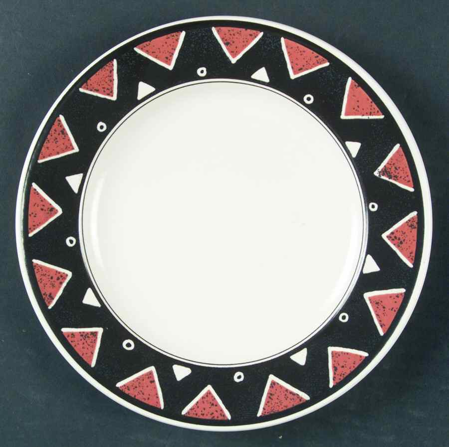 Mozambique Salad Plate by Mikasa-1