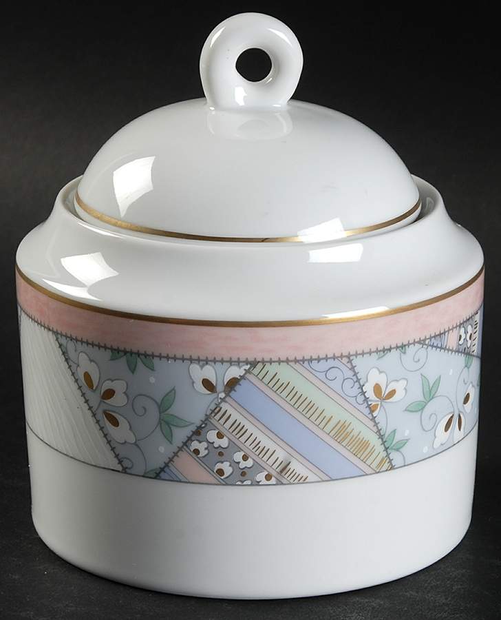 Mulberry Sugar Bowl & Lid by Mikasa-1
