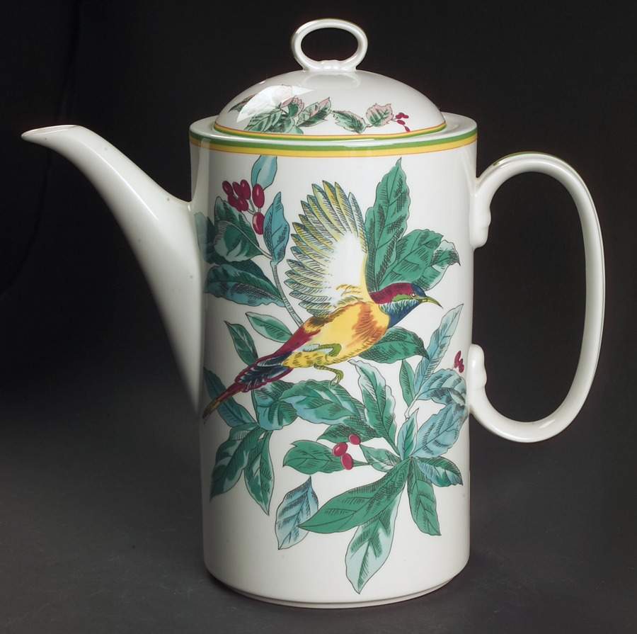Nature's Harmony (Bird & Flowers) Coffee Pot & Lid by Mikasa-1