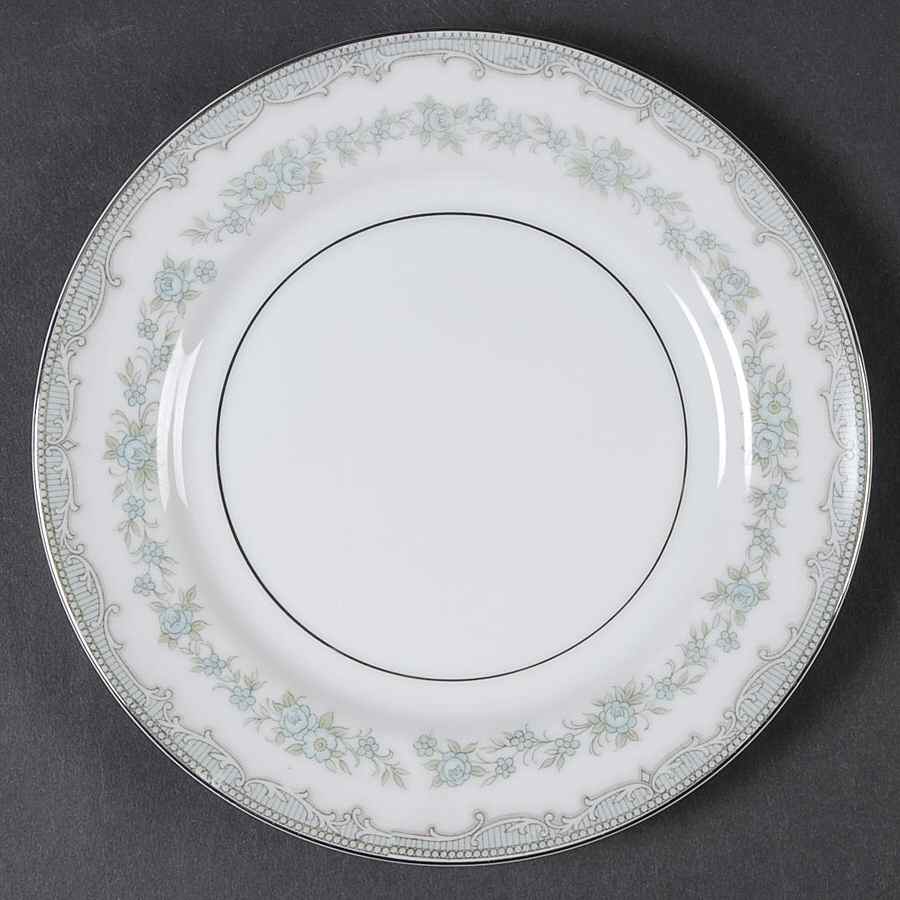 Olympia (Blue Floral Desgn) Bread & Butter Plate by Mikasa-1
