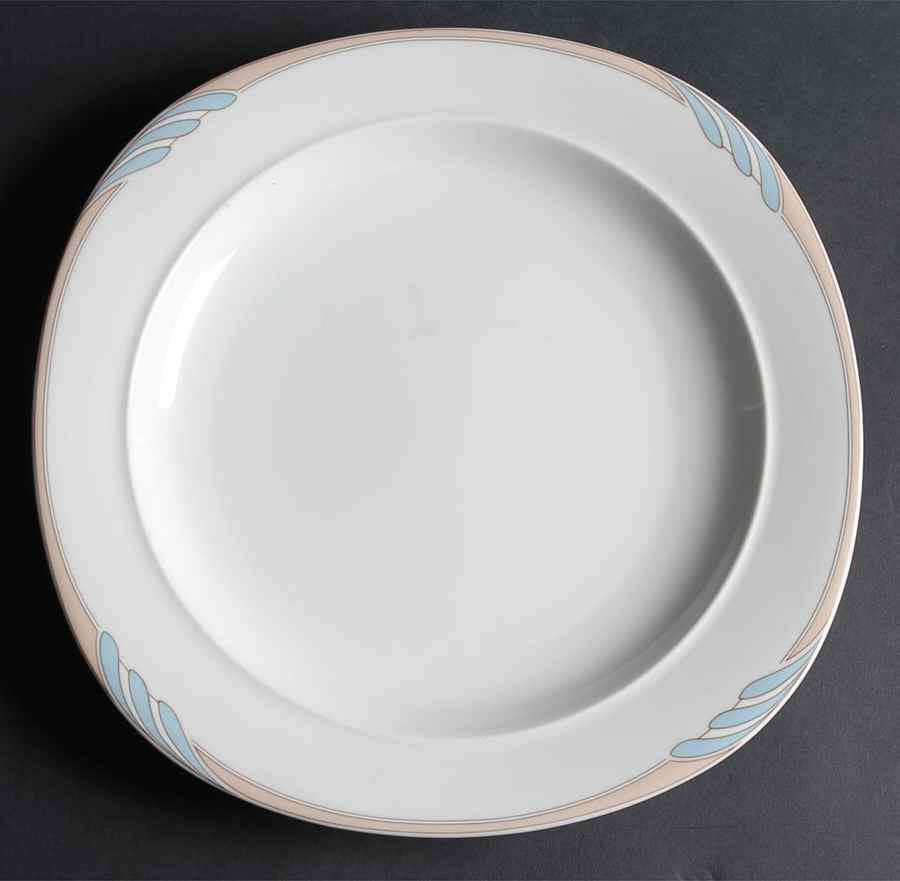 Omega Blue Peach 11" Chop Plate (Round Platter) by Mikasa-1
