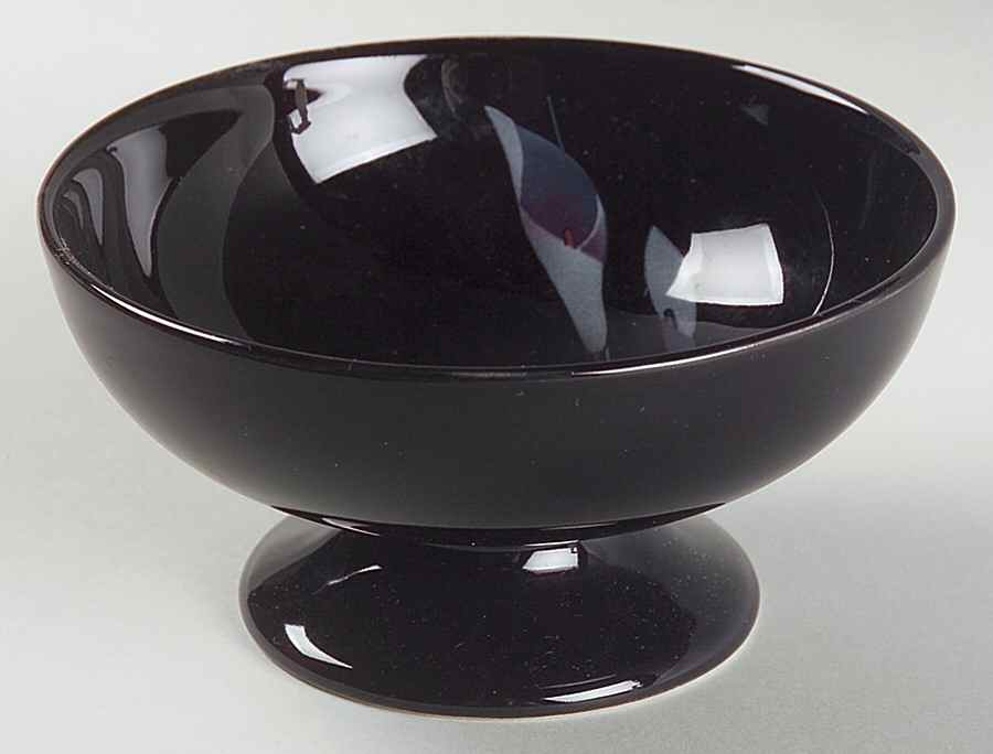 Opus Black Crudite Snack Bowl/Dip Or Sherbet by Mikasa-1