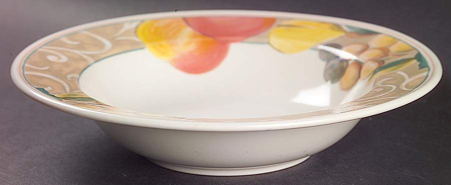 Orchard Odyssey Rim Fruit/Dessert (Sauce) Bowl by Mikasa-1