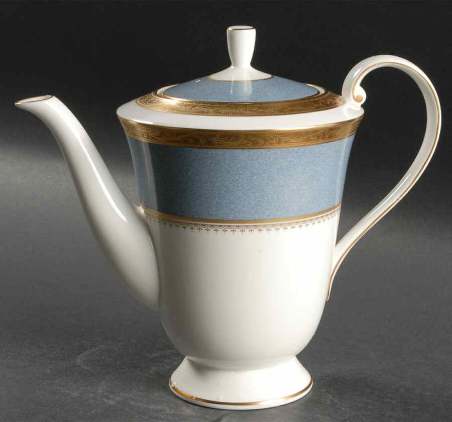 Palatial Sky Coffee Pot & Lid by Mikasa-1