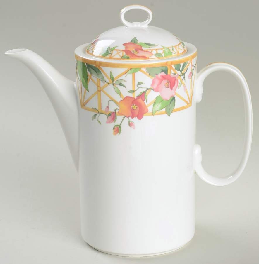 Parisian Trellis Coffee Pot & Lid by Mikasa-1