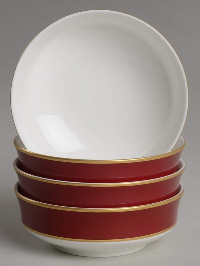 Persian Red Fruit/Dessert Bowl (Sauce) - Set of 4 by Mikasa-1