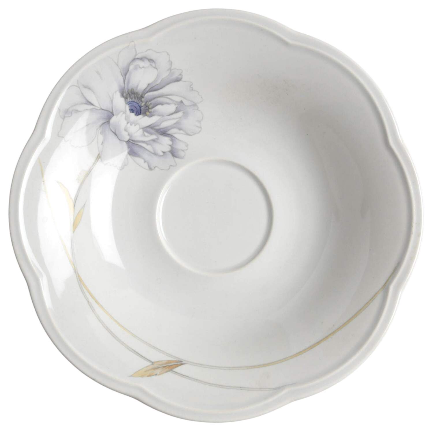 Peony Splendor Saucer by Mikasa-1
