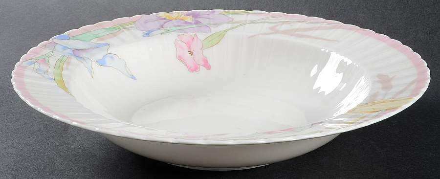 Pink Melody 10" Round Vegetable Bowl by Mikasa-1