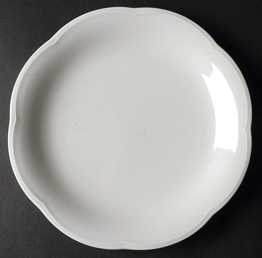 Porcelain White Salad Plate by Mikasa-1