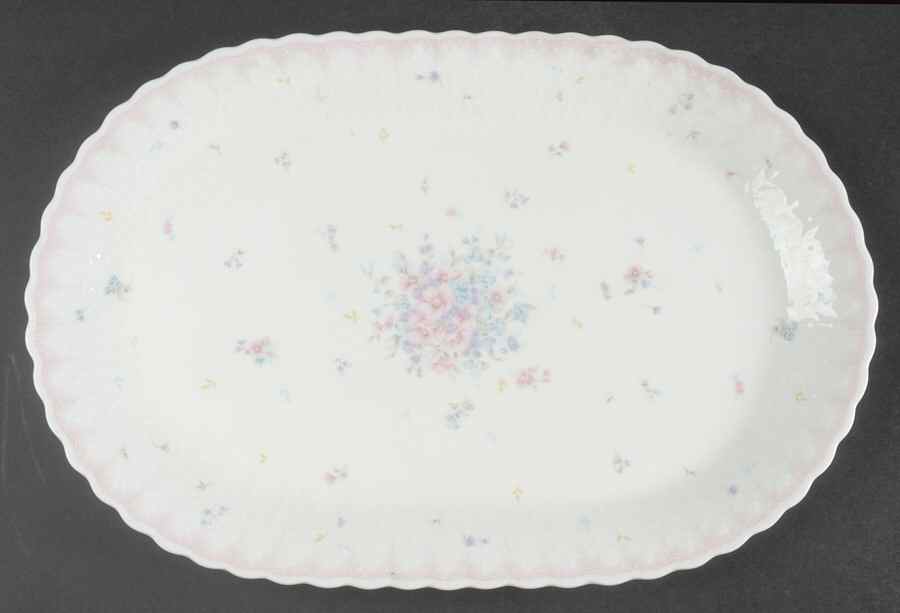 Precious 14" Oval Serving Platter by Mikasa-1