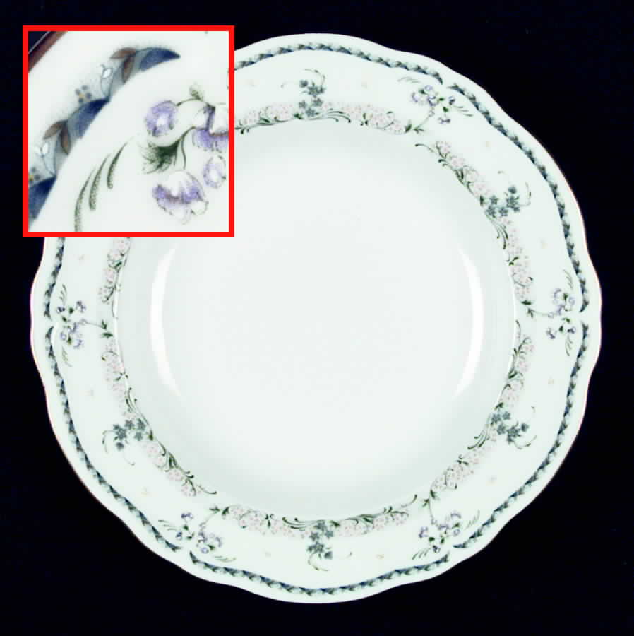 Priscilla Rim Soup Bowl by Mikasa-1