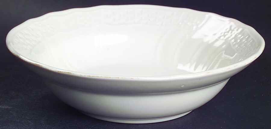 Renaissance White Coupe Cereal Bowl by Mikasa-1