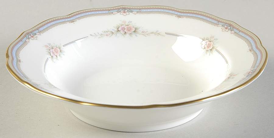 Romantic Garden Rim Fruit/Dessert (Sauce) Bowl by Mikasa-1