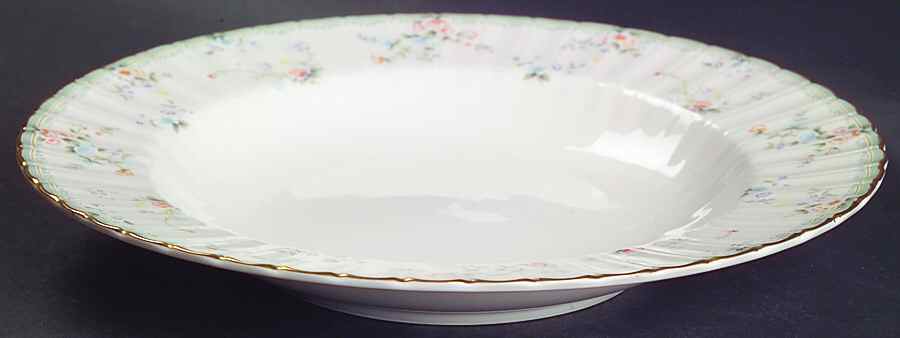 Roselle Large Rim Soup Bowl by Mikasa-1