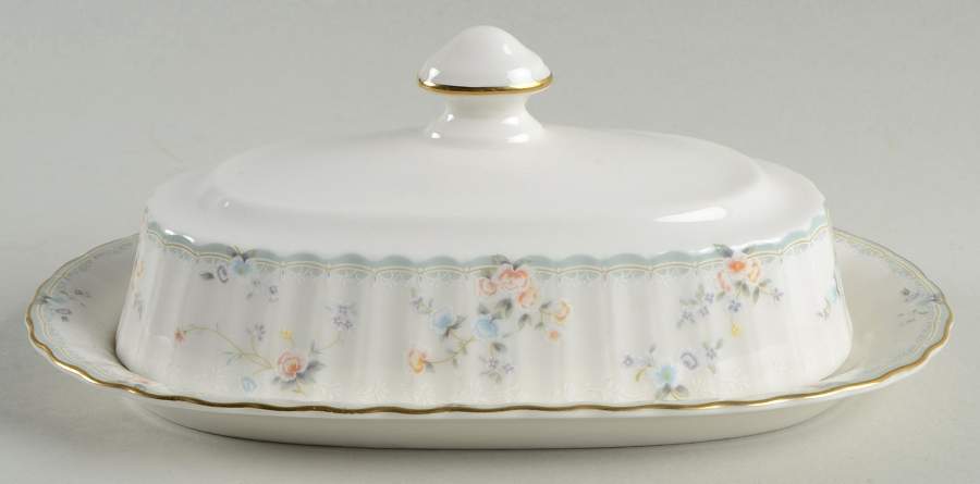 Roselle 1/4 Lb Covered Butter by Mikasa-1
