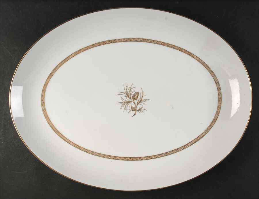 Salisbury 16" Oval Serving Platter by Mikasa-1