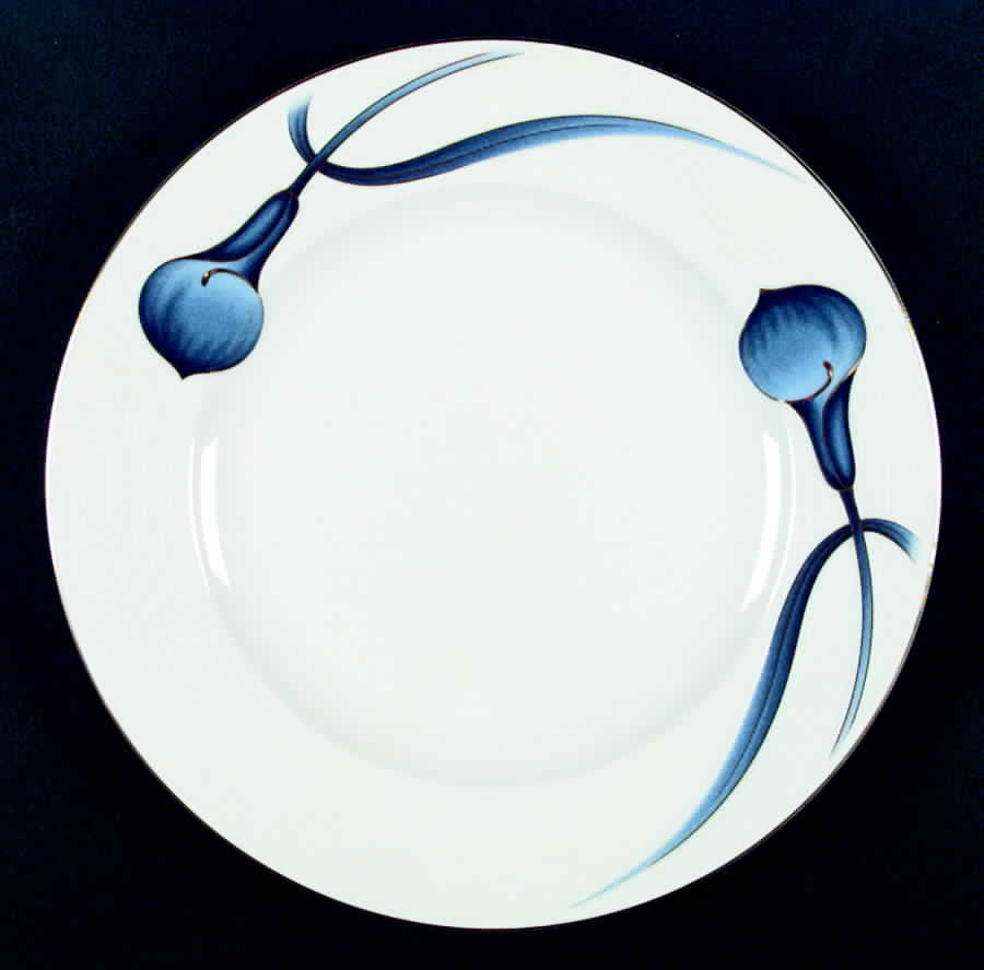 Sapphire Silhouette Dinner Plate by Mikasa-1
