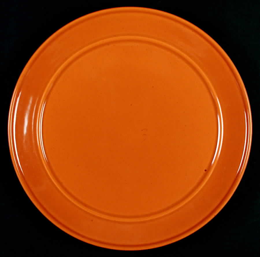 Separates Orange Dinner Plate by Mikasa-1