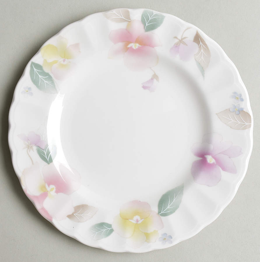 Silk Blossoms Bread & Butter Plate by Mikasa-1