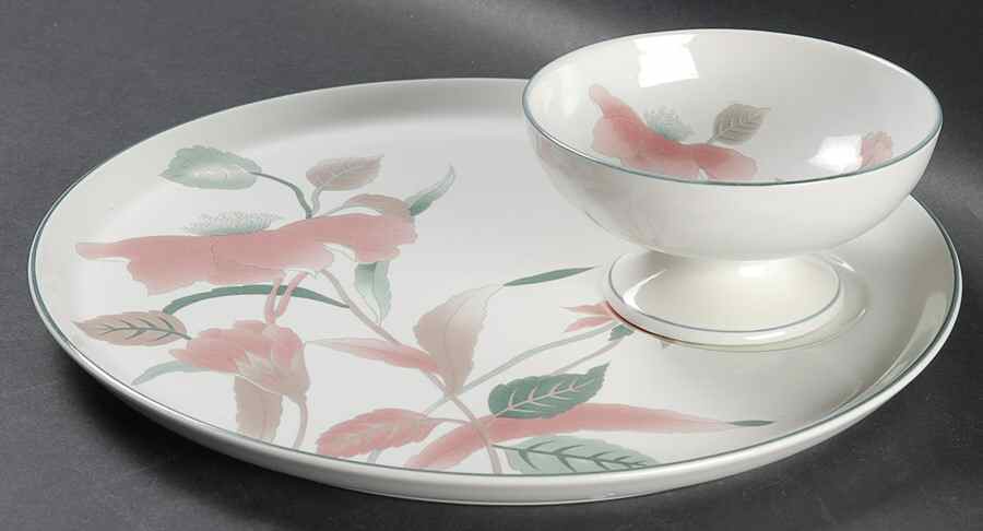 Silk Flowers (2 Pc) Crudite by Mikasa-1