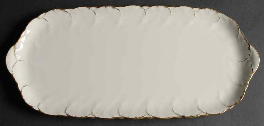 Simply Gold Large Sandwich Tray by Mikasa-1