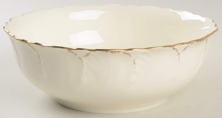 Simply Gold 9" Round Vegetable Bowl by Mikasa-1