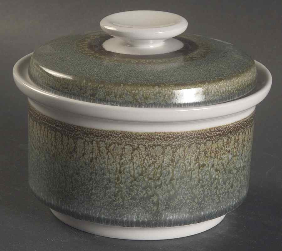 Smokey Mount Sugar Bowl & Lid by Mikasa-1