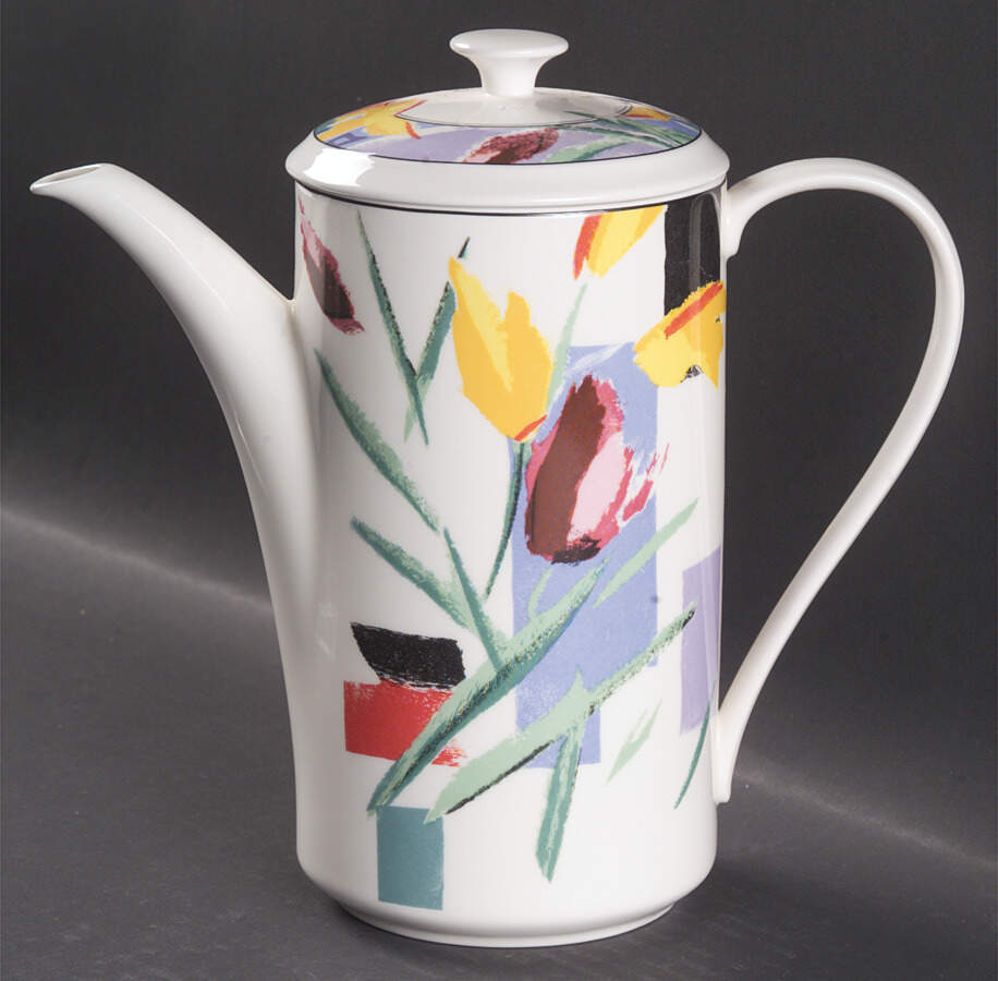 Spring Bloom Coffee Pot & Lid by Mikasa-1
