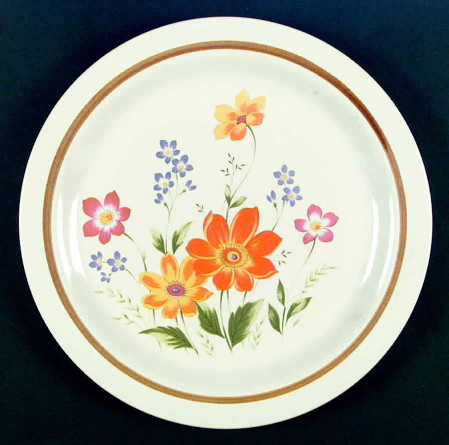 Spring Floral Dinner Plate by Mikasa-1