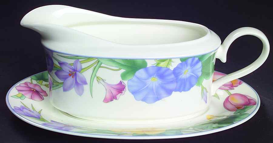 Spring Legacy Gravy Boat & Underplate by Mikasa-1