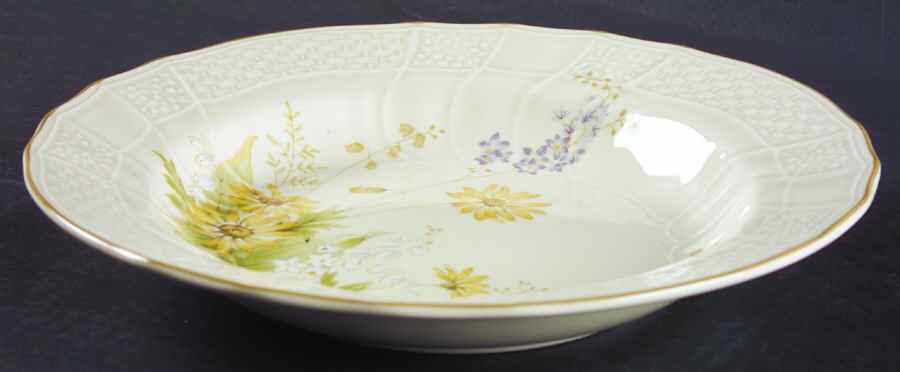Spring Meadow Large Rim Soup Bowl by Mikasa-1