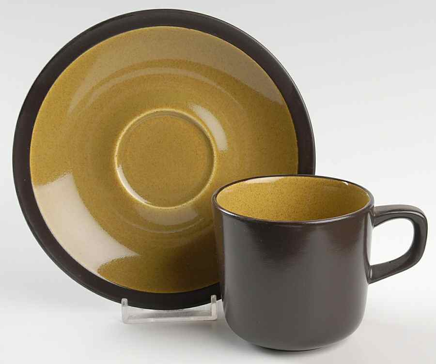 Spring Tea Flat Cup & Saucer Set by Mikasa-1