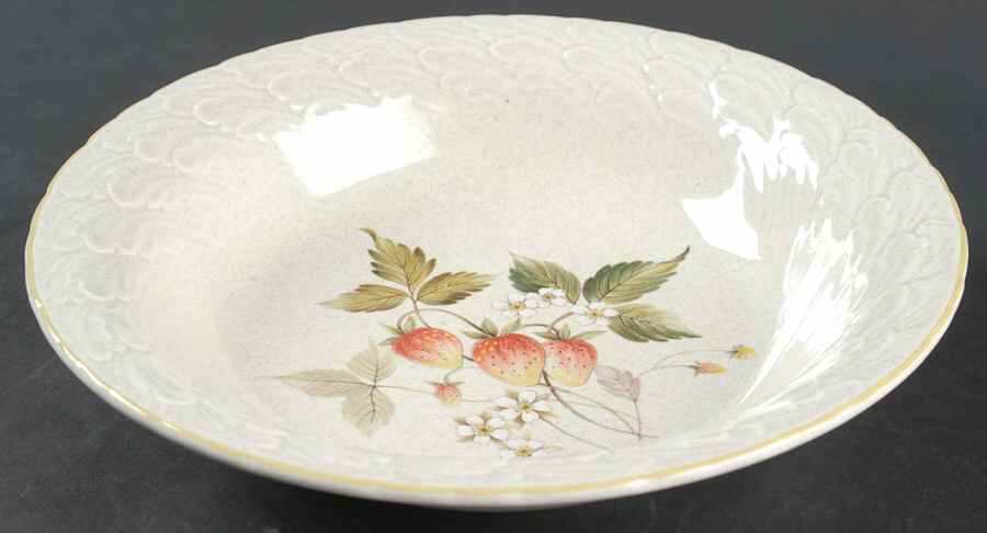 Strawberry Fields Coupe Soup Bowl by Mikasa-1
