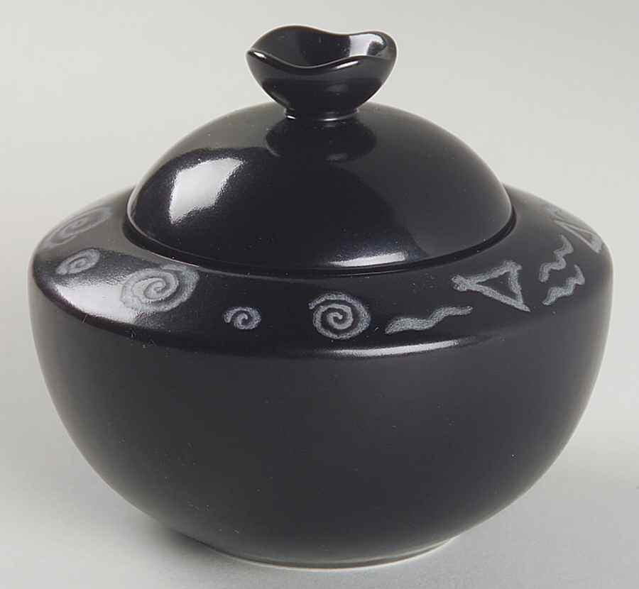Star Track Sugar Bowl & Lid by Mikasa-1