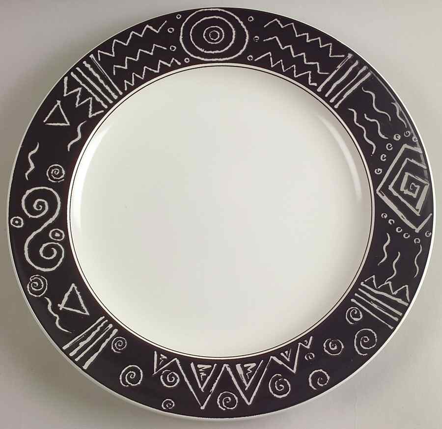 Star Track 12" Chop Plate (Round Platter) by Mikasa-1
