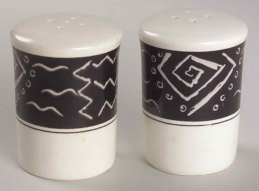 Star Track Salt & Pepper Set by Mikasa-1