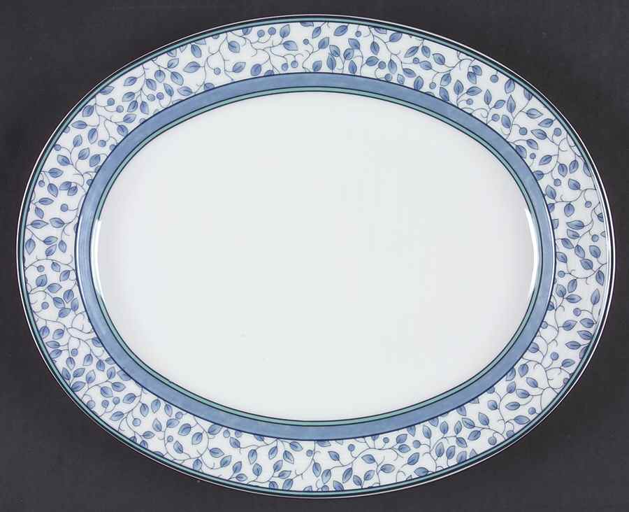 Susanne 12" Oval Serving Platter by Mikasa-1