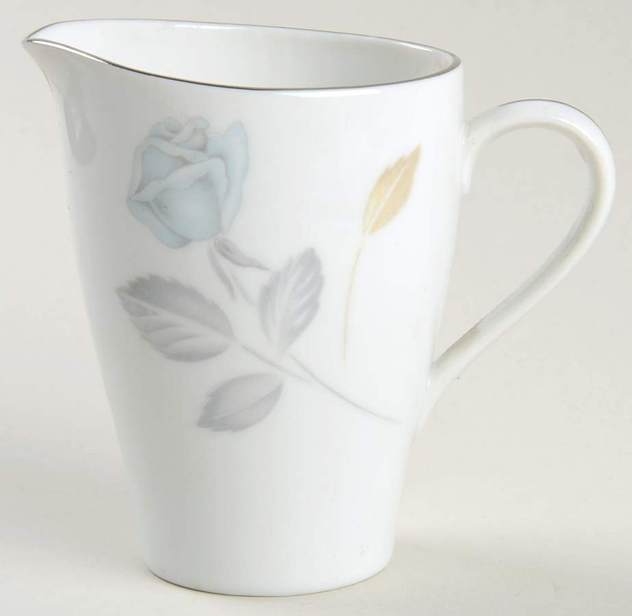 Tea Rose Blue Creamer by Mikasa-1