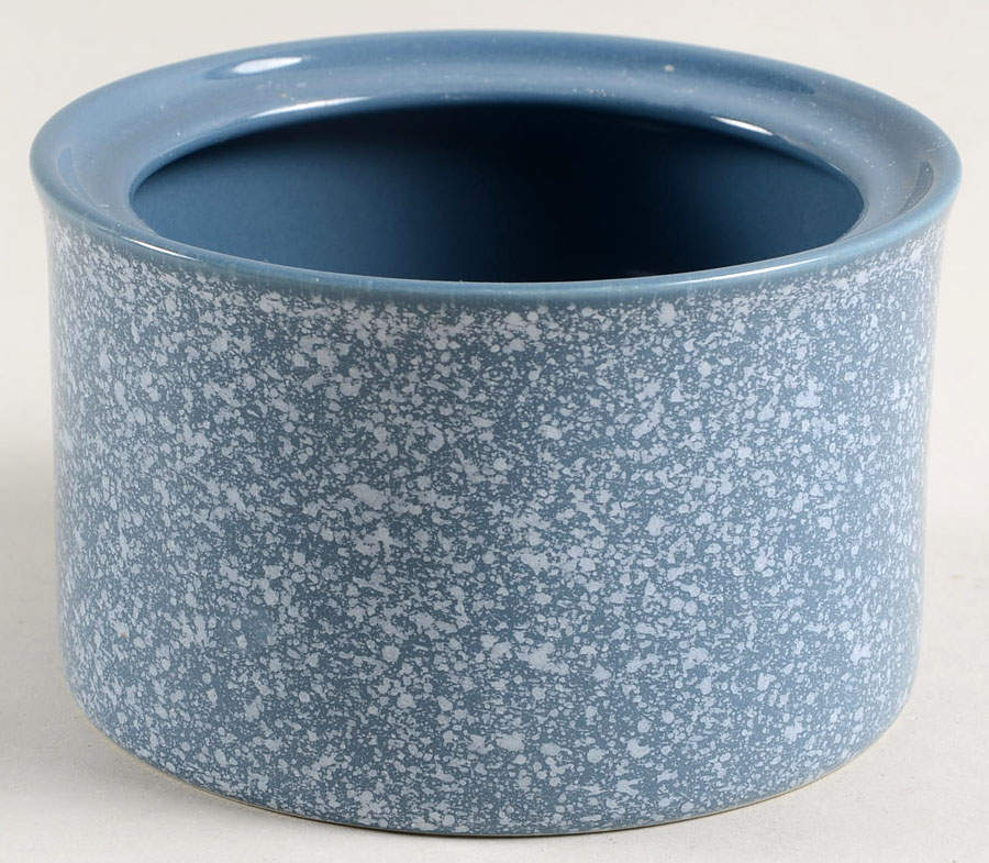 Ultrastone Country Blue Sugar Bowl No Lid by Mikasa-1