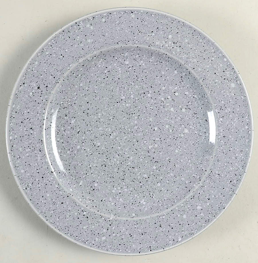 Ultrastone Grey Salad Plate by Mikasa-1